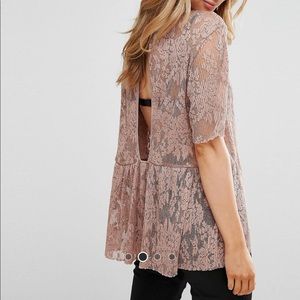 Villa Peplum Tee! Great condition.